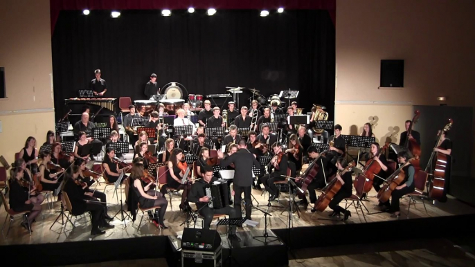 FREDERIC BALDO - POP ORCHESTRE LA CREA - Gros temps à Etretat (Lhen)