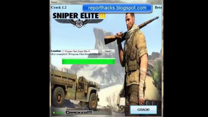 how to sniper elite III crack