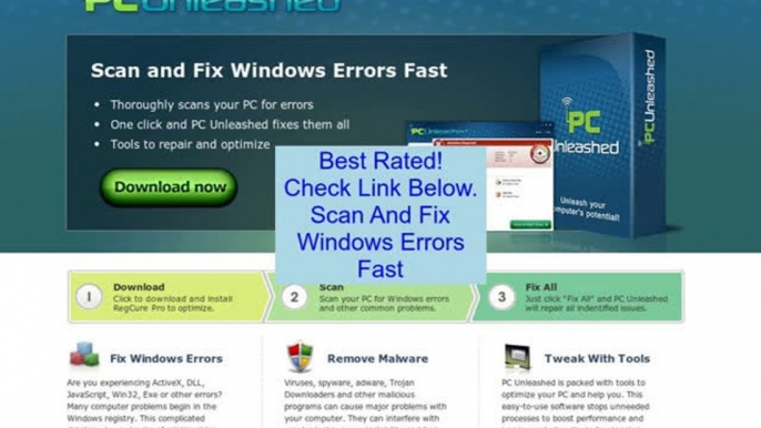 Discount on Scan And Fix Windows Errors Fast