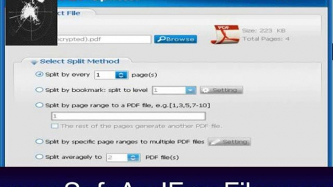 Get Fast PDF Splitter 1.1 Serial Code Free Download