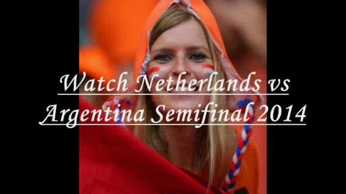 watch FIFA WC 2014 Semifinal highlights online Holland vs Argentina