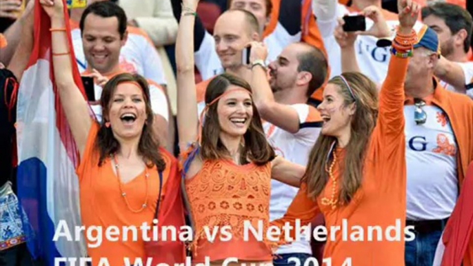 stream FIFA 2014 Semifinal football Argentina vs Netherlands