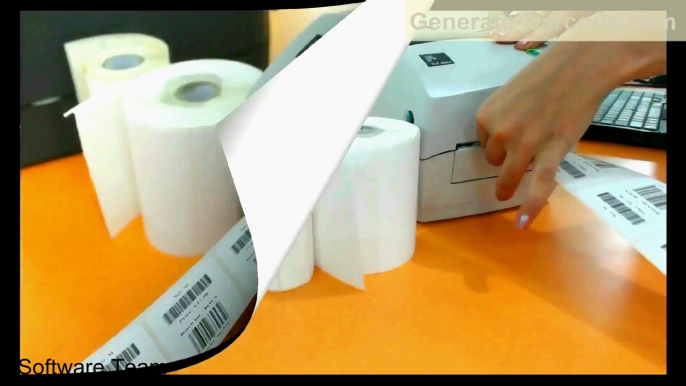 How to print barcode labels by using thermal printer.