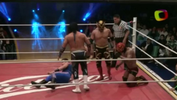 Marco Corleone, Máximo, Volador Jr. vs Dragón Rojo Jr., Pólvora, Rey Escorpión