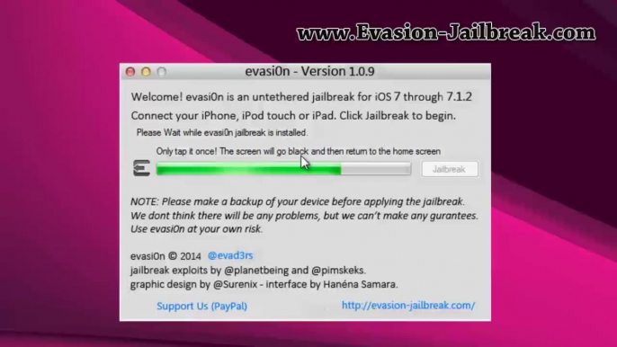 Evasion iOS 7.1.2 jailbreak pour iPhone 4S , iPad 3 , iPod touch, iPhone 4/4S/5/5s/5c , Apple TV !