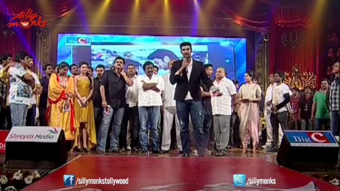 Hero Srinivas Speech @ Alludu Seenu Audio Launch - Samantha, Srinivas, DSP, V.V. Vinayak