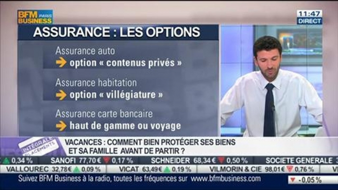 Assurance: comment protéger ses biens et sa famille avant de partir en vacances ?: Arnaud Giraudon, dans Intégrale Placements – 02/07