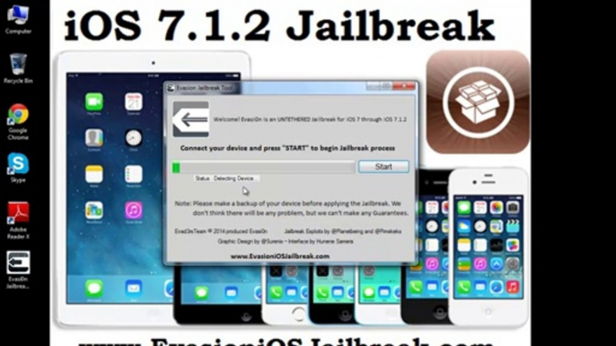 HowTo ios 7.1.2 jailbreak iPhone, iPod Touch, iPad Air, Apple Tv