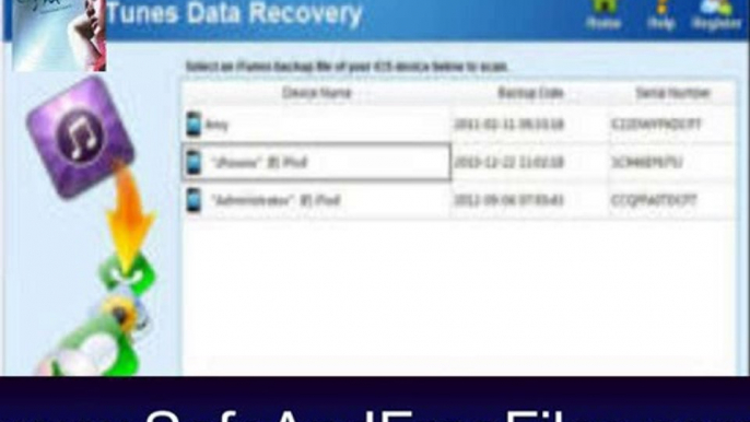 Download iPubsoft iTunes Data Recovery 2.1.10 Product Number Generator Free