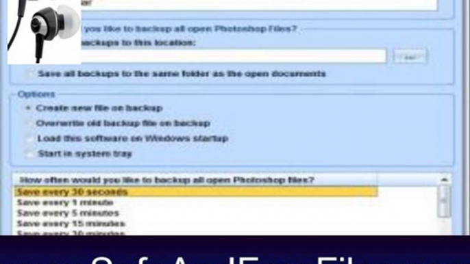 Download Photoshop Automatically Backup Files While You Work Software 7.0 Product Code Generator Free