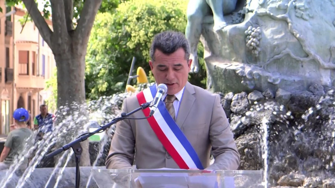 Desnos Michel vous présente le discourt de Gilles D Ettore Maire d'Agde le 14 JUILLET 2014