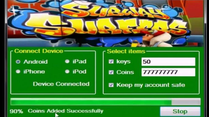 [Free] Subway Surfers cheats [Unlimited coins and keys!][Unlock all characters][Updated 2014]