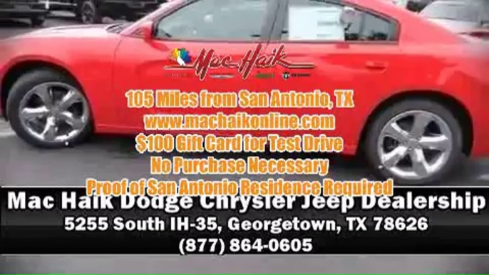 2015 Dodge Charger Sedan San Antonio TX - Mac Haik DCJR Georgetown