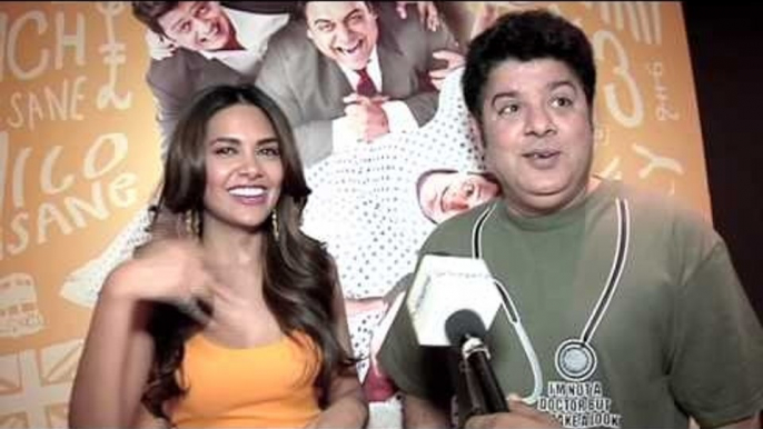 Sajid Khan - Esha Gupta Exclusive On Humshakals Part 1