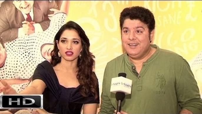 Sajid Khan - Tamannaah Bhatia Exclusive On 'Humshakals' Part 1