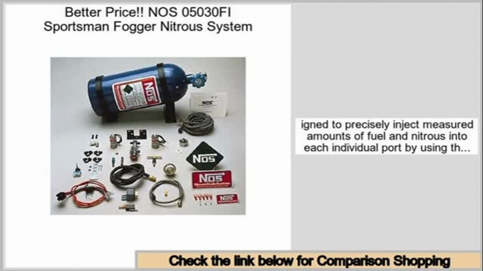 Comparison NOS 05030FI Sportsman Fogger Nitrous System