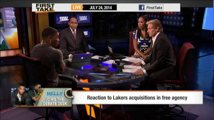 Nelly Talks Kobe Bryant and Lebron James - ESPN First Take