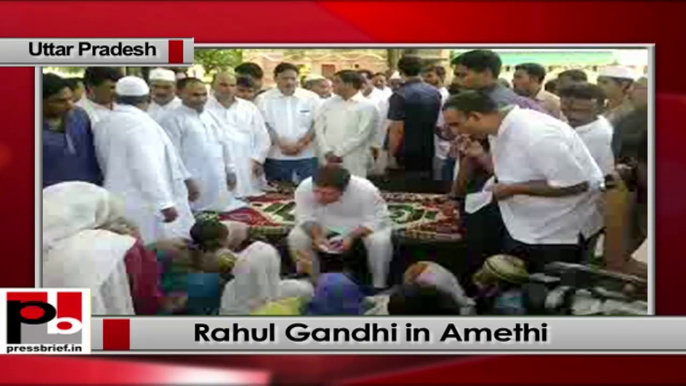 Congress Vice President Rahul Gandhi visits Amethi