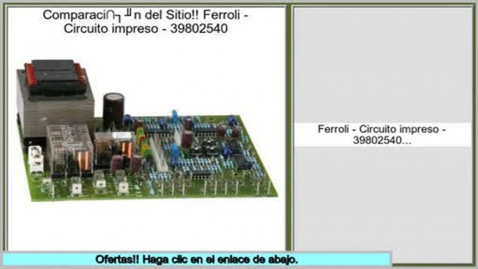 Los m�s vendidos Ferroli - Circuito impreso - 39802540