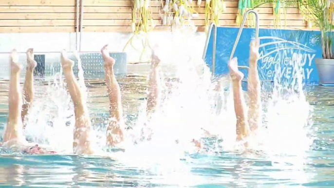 Gala de l'équipe de France de natation synchronisée au Puy-en-Velay