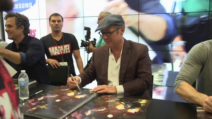 Comic Con 2014- Avengers 2- Age of Ultron Cast Signing (2014) Marvel Movie HD