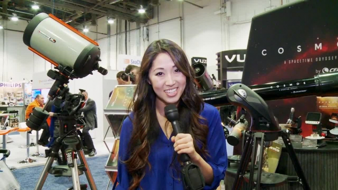 Popular Science Reviews The Smartphone-Controlled Telescope At CES 2014