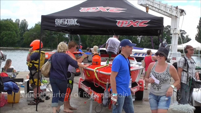 Part 1 of 7 2014 European Waterski Racing Championships - France