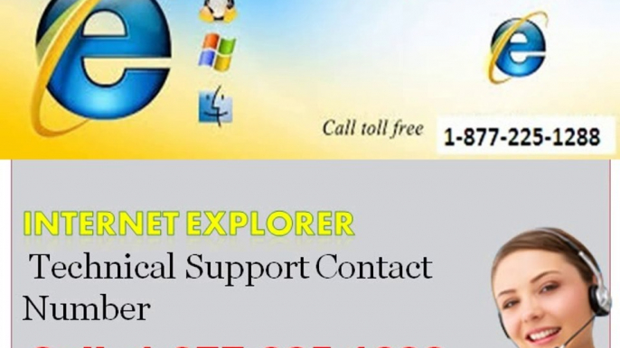 Internet Explorer Support |Call- 1-877-225-1288