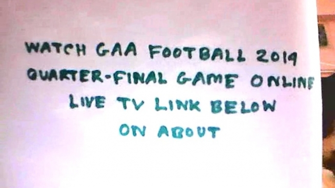 Watch Live Galway Vs Kerry GAA All Ireland Senior Football 2014 Quarter-Final A Streaming Free,