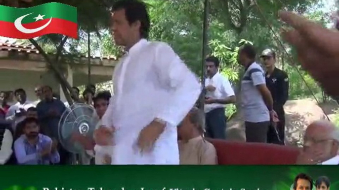 Imran Khan addressing PTI Punjab for AzadiMarch (Aug 2, 2014)