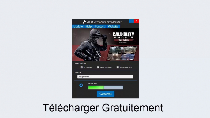 Télécharger CoD Ghosts Nemesis Keygen Gratuitement