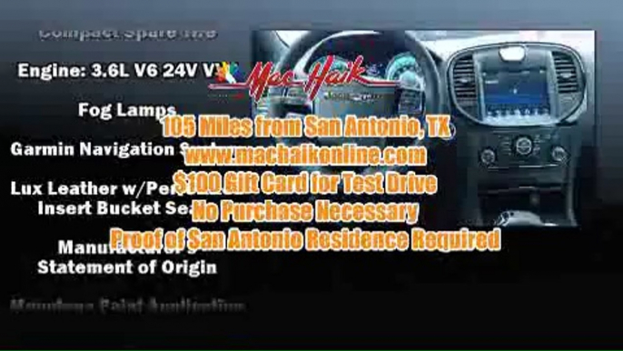 2015 Chrysler 300 Sedan San Antonio TX - Mac Haik DCJR Georgetown