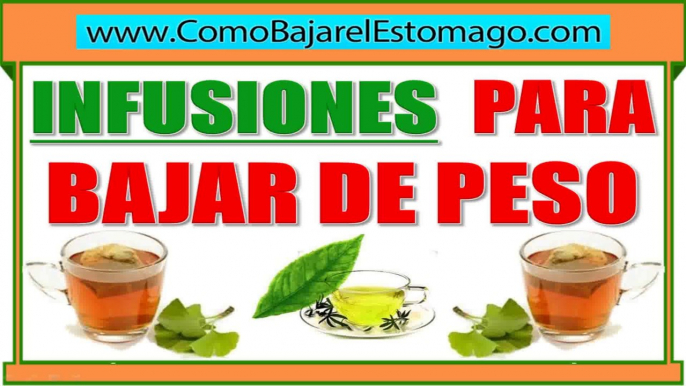 Infusiones Para Bajar de Peso y Adelgazar