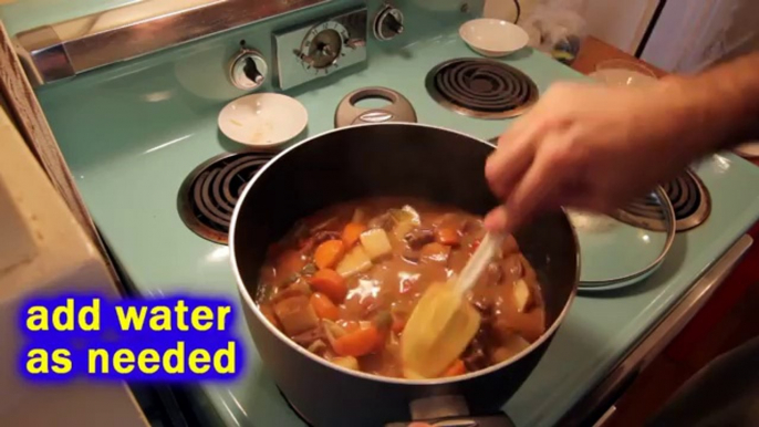 Beef stew recipe video tutorial