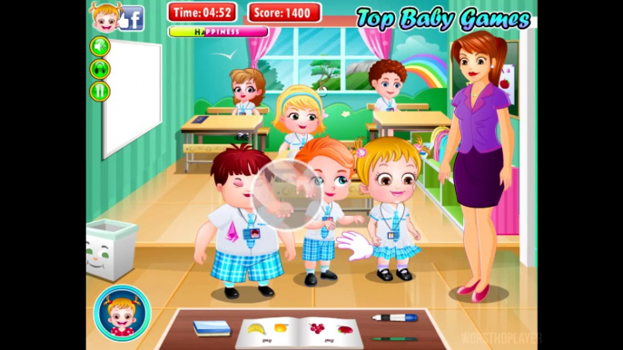 Baby Hazel School Hygiene - Babies, Kids and Girls Video Games - Dora the Explorer