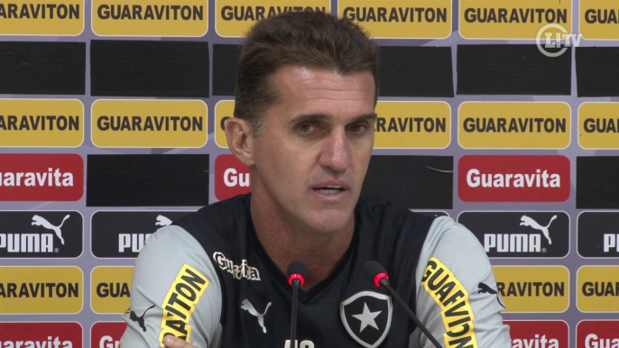 Mancini garante que rebaixamento não assusta o Botafogo
