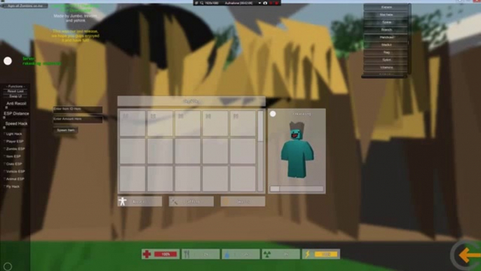 Unturned Hack Item Spawner etc. 2014 [Undetected] [Last Hack] v2.1.6 (Lick Hack 2.0)...