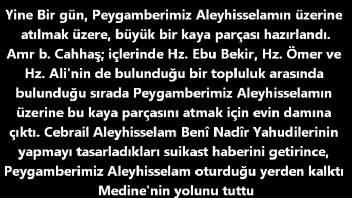 Hz Muhammed (sav) efendimizin hayatından (27)