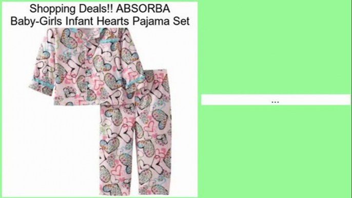 ABSORBA Baby-Girls Infant Hearts Pajama Set Review