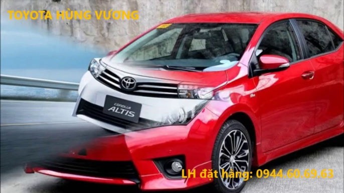 Toyota corolla altis 2016- giá hình màu xe thế nào