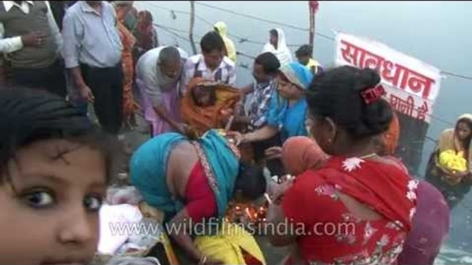 Devotees get ready with offerings: Chhath Puja in Delhi