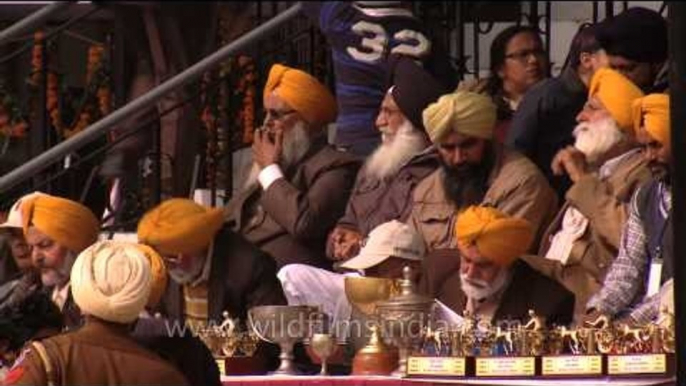 Spectators enjoying at the annual sports meet - Rural Olympics