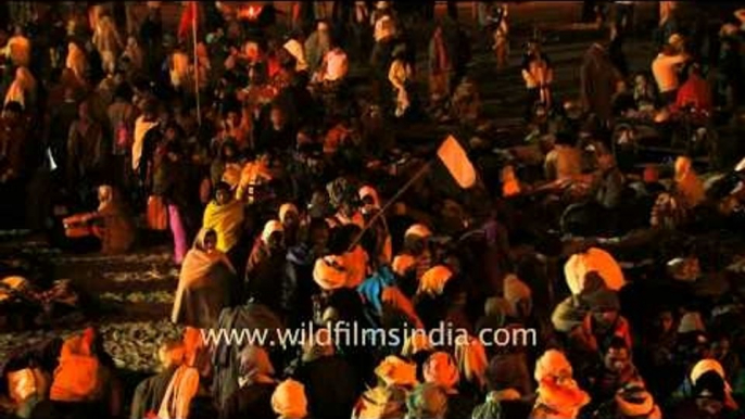 More and more devotees appeared at Gangasagar Mela