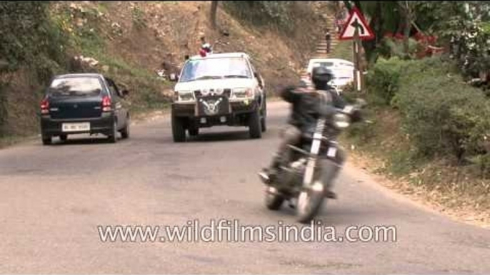 My way on the highway - Royal Enfield riders at the 4th North East Riders Meet 2012, Nagaland