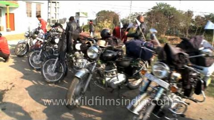 Royal Enfield Show at the 4th North East Riders Meet 2012, Nagaland