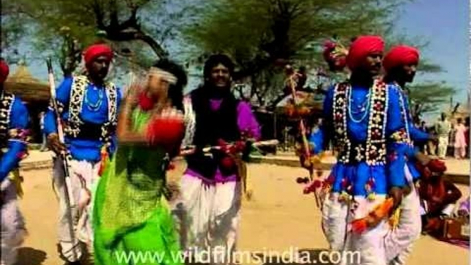 Lady performer at The Surajkund Crafts Mela