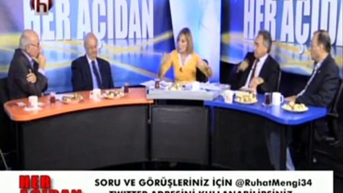 Ruhat Mengi ile Her Açıdan konuklar Prof Ersin Kalaycıoğlu Ercan Karakaş Prof Hasan Onat Prof Ergun Aybars 3 12 Ekim 2014