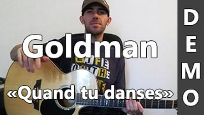 Jean-Jacques Goldman - Quand tu danses - DEMO Guitare