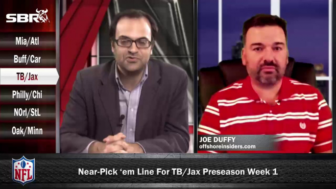 NFL Preseason Betting Week 1: Tampa Bay Buccaneers vs Jacksonville Jaguars w/ Joe Duffy, Loshak