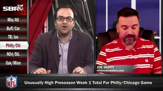 NFL Preseason Betting Week 1: Philadelphia Eagles vs Chicago Bears w/ Joe Duffy, Loshak